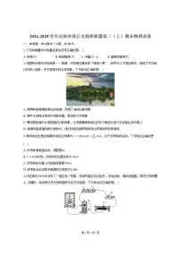 2024-2025学年河南省商丘市商师联盟高二（上）期末物理试卷（有答案）