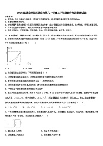 2026届北京西城区北京市第八中学高三下学期联合考试物理试题含解析