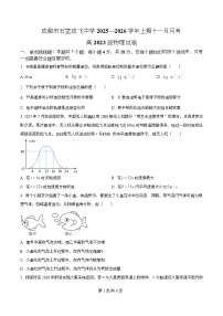 四川省成都市石室成飞中学2026届高三上学期11月月考物理试卷(Word版附解析)