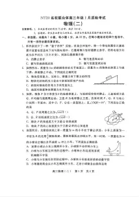 2025-2026学年NT20,名校高三上学期1月物理试题及答案