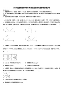 2026届福建省师大附中高考全国统考预测密卷物理试卷含解析