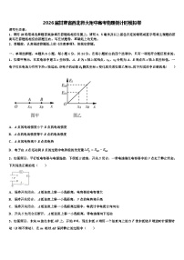 2026届甘肃省西北师大附中高考物理倒计时模拟卷含解析