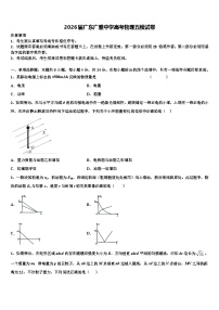 2026届广东广雅中学高考物理五模试卷含解析