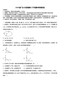 2026届广东六校联盟高三下学期联考物理试题含解析