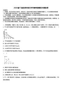 2026届广东省东莞市虎门中学高考物理倒计时模拟卷含解析