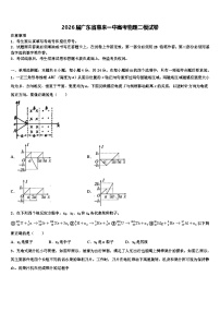2026届广东省惠来一中高考物理二模试卷含解析