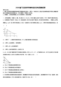 2026届广东实验中学高考适应性考试物理试卷含解析