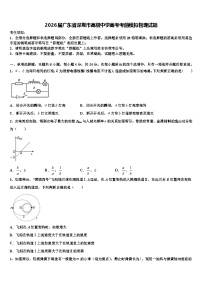 2026届广东省深圳市高级中学高考考前模拟物理试题含解析