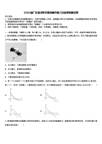2026届广东省深圳市普通高中高三压轴卷物理试卷含解析