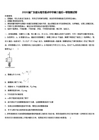 2026届广东省汕尾市重点中学高三最后一卷物理试卷含解析