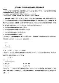 2026届广西桂林中山中学高考仿真卷物理试卷含解析