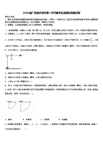 2026届广西省钦州市第一中学高考仿真模拟物理试卷含解析