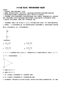 2026届广西玉林、柳州市高考物理一模试卷含解析