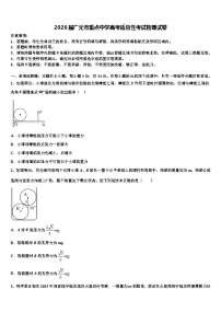 2026届广元市重点中学高考适应性考试物理试卷含解析