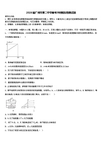 2026届广州市第二中学高考冲刺模拟物理试题含解析