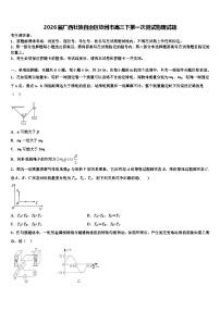 2026届广西壮族自治区钦州市高三下第一次测试物理试题含解析