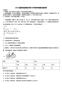 2026届贵州省贵阳市第六中学高考物理必刷试卷含解析