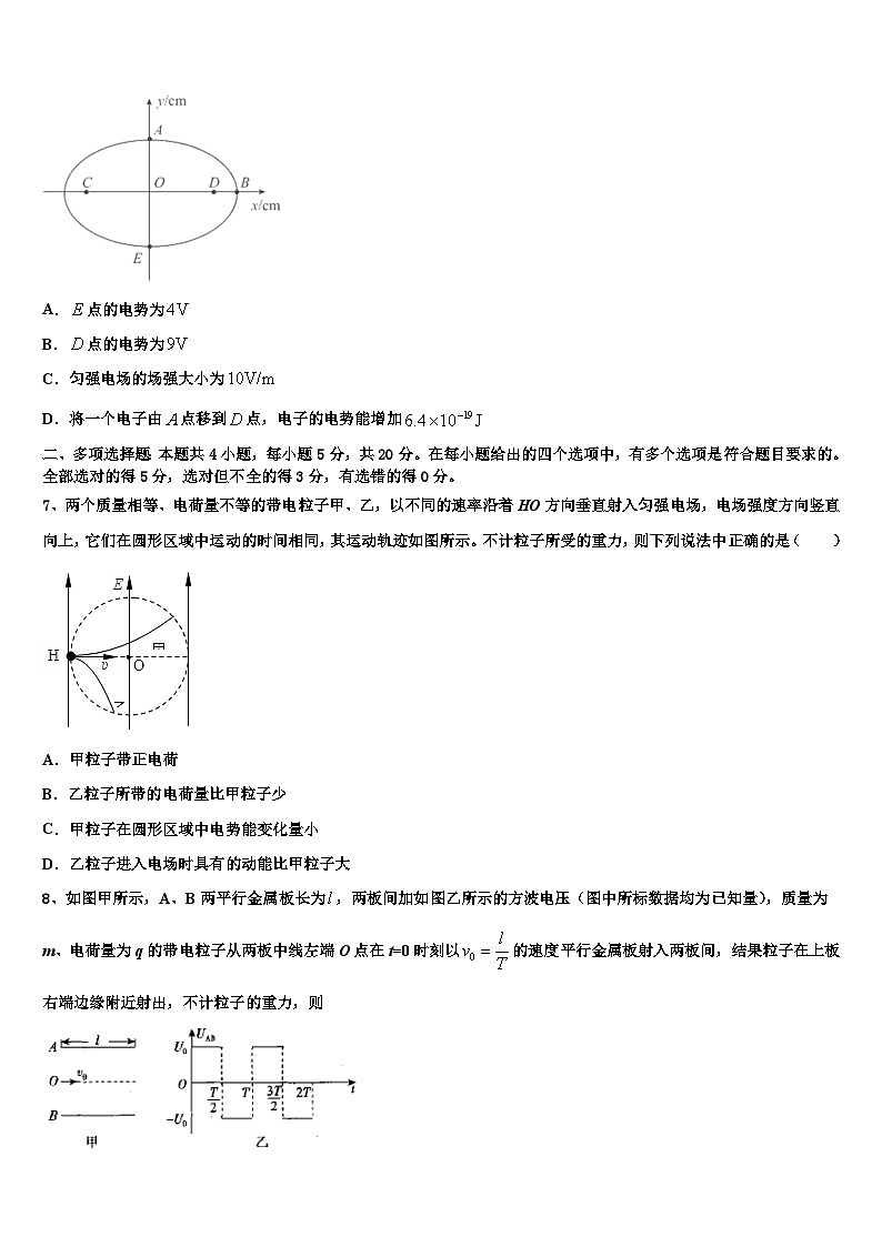 2026届河北省保定市唐县一中高三最后一模物理试题含解析第3页
