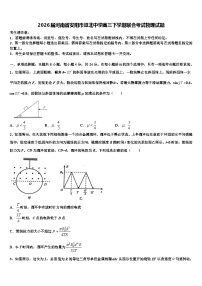 2026届河南省安阳市洹北中学高三下学期联合考试物理试题含解析(1)