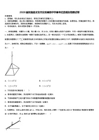 2026届河南省灵宝市实验高级中学高考仿真模拟物理试卷含解析