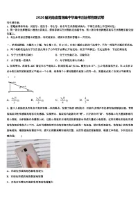 2026届河南省普通高中学高考压轴卷物理试卷含解析