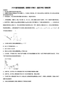 2026届河南省南阳、信阳等六市高三（最后冲刺）物理试卷含解析