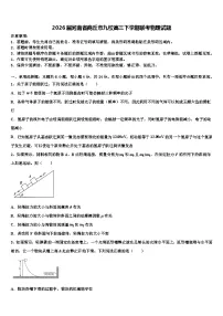 2026届河南省商丘市九校高三下学期联考物理试题含解析