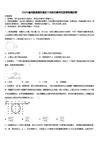 2026届河南省豫东豫北十所名校高考仿真卷物理试卷含解析