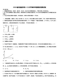 2026届河南省郑州一〇六中学高考考前模拟物理试题含解析