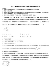 2026届河南省周口市项城三高高三考前热身物理试卷含解析