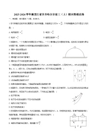 2025-2026学年黑龙江省齐齐哈尔市高三（上）期末物理试卷（含解析）