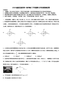 2026届湖北省华师一附中高三下学期第六次检测物理试卷含解析