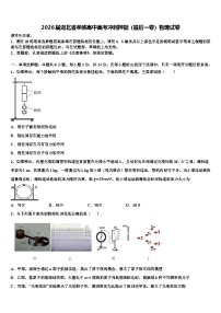 2026届湖北省孝感高中高考冲刺押题（最后一卷）物理试卷含解析