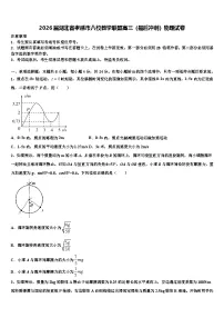 2026届湖北省孝感市八校教学联盟高三（最后冲刺）物理试卷含解析