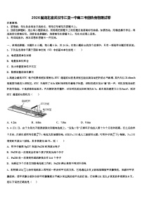 2026届湖北省武汉市江夏一中高三考前热身物理试卷含解析