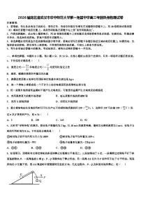 2026届湖北省武汉市华中师范大学第一附属中学高三考前热身物理试卷含解析