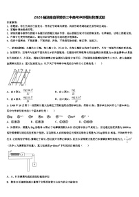 2026届湖南省茶陵县三中高考冲刺模拟物理试题含解析