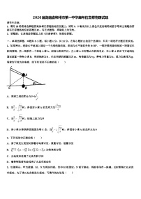 2026届湖南省郴州市第一中学高考仿真卷物理试题含解析