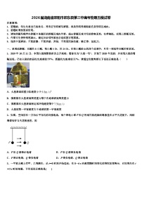 2026届湖南省邵阳市邵东县第三中高考物理五模试卷含解析