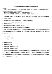 2026届湖南省益阳六中高考仿真卷物理试卷含解析