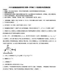 2026届湖南省益阳市桃江县第一中学高三3月份模拟考试物理试题含解析