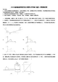 2026届湖南省邵阳市洞口县第九中学高三最后一卷物理试卷含解析