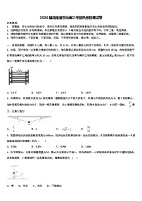 2026届湖南省各地高三考前热身物理试卷含解析