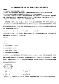 2026届湖南省常德市石门县二中高三下第一次测试物理试题含解析