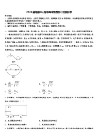 2026届湖南师大附中高考物理倒计时模拟卷含解析