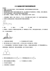 2026届湖南长郡中学高考物理押题试卷含解析