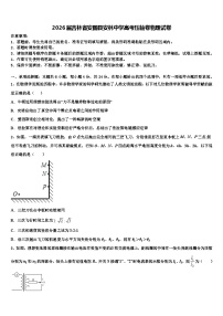 2026届吉林省安图县安林中学高考压轴卷物理试卷含解析