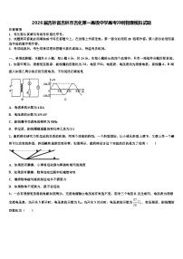 2026届吉林省吉林市吉化第一高级中学高考冲刺物理模拟试题含解析