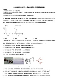 2026届吉林省舒兰一中高三下第一次测试物理试题含解析