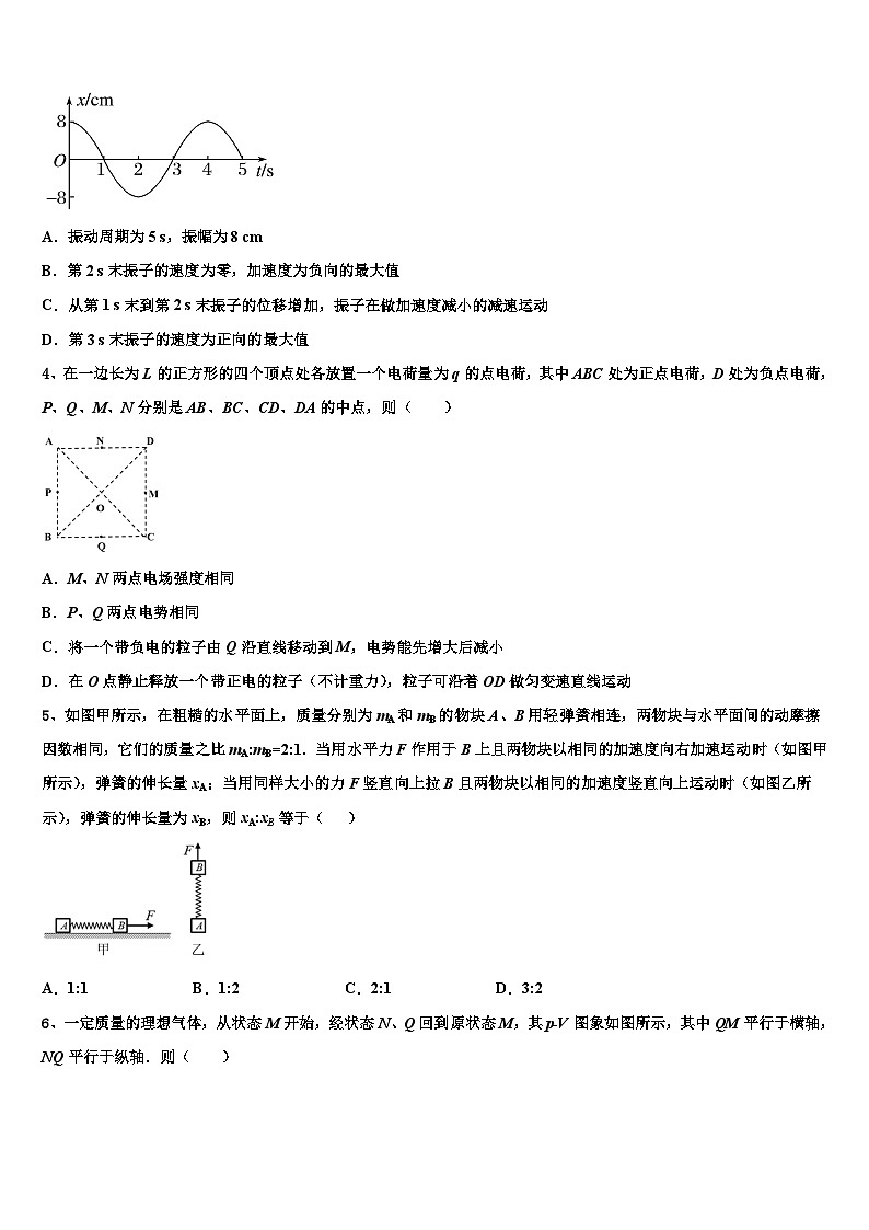 2026届吉林省吉林市普通高中友好学校联合体高三下学期联考物理试题含解析第2页